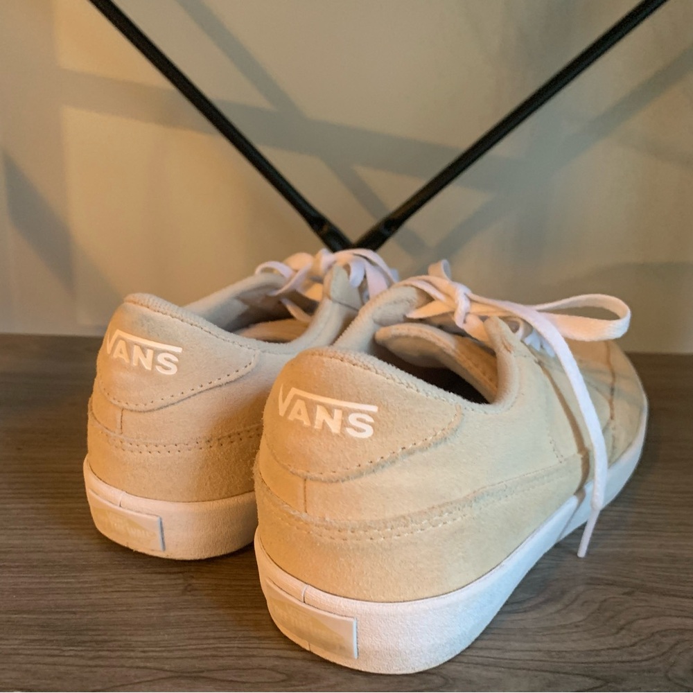 Vans Shoes Deluxe Comfort Off the Wall Beige & White Women’s Size 7 - Picture 2 of 10